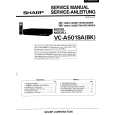 SHARP VC-A501SA(BK) Manual de Servicio