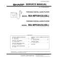 SHARP WAMO55HS Manual de Servicio