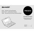 SHARP PWE510 Manual de Usuario