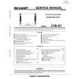 SHARP 21BS1 Manual de Servicio