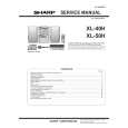 SHARP XL40H Manual de Servicio