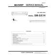 SHARP SMSX1H Manual de Servicio
