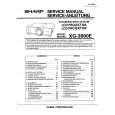 SHARP XG3800E Manual de Servicio
