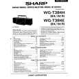 SHARP WQT384HBKWR Manual de Servicio