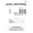 SHARP VR-ET16N Manual de Servicio