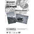 SHARP DVS1SG Manual de Usuario