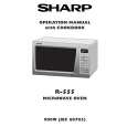 SHARP R555 Manual de Usuario