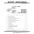SHARP SF2414 Manual de Servicio