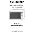 SHARP R247 Manual de Usuario