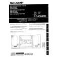SHARP CDC607H Manual de Usuario
