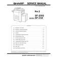 SHARP SF2050 Manual de Servicio