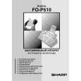 SHARP FOP510 Manual de Usuario