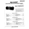 SHARP WQ-T360H(GY) Manual de Servicio