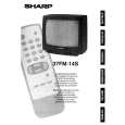 SHARP 37FM14S Manual de Usuario