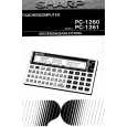 SHARP PC1261 Manual de Usuario
