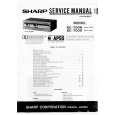 SHARP SC700H/X Manual de Servicio