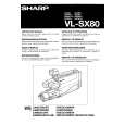 SHARP VL-SX80 Manual de Usuario
