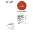 SHARP AR507 Manual de Usuario