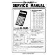 SHARP EL508A Manual de Servicio
