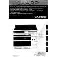 SHARP VZ-1600H Manual de Usuario