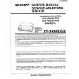 SHARP XV3400S Manual de Servicio