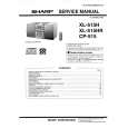 SHARP XL515H/HR Manual de Servicio
