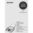 SHARP UX510 Manual de Usuario