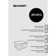 SHARP AR5012 Manual de Usuario