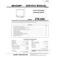 SHARP 27RS50 Manual de Servicio