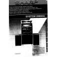 SHARP SYSTEMW800H Manual de Usuario