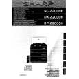 SHARP RPZ2000H Manual de Usuario