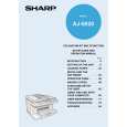 SHARP AJ6020 Manual de Usuario