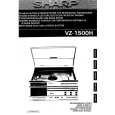 SHARP VZ-1500H Manual de Usuario