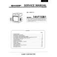 SHARP 14VT10B1 Manual de Servicio