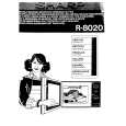 SHARP R8020 Manual de Usuario