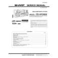 SHARP CDXP200H Manual de Servicio
