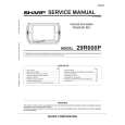 SHARP 29R600P Manual de Servicio