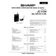 SHARP JCF3H Manual de Servicio