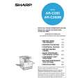 SHARP ARC260 Manual de Usuario