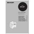 SHARP AR207 Manual de Usuario