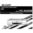 SHARP VC-A63GM Manual de Usuario