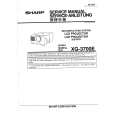 SHARP XG3700E Manual de Servicio