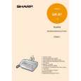 SHARP UX81A Manual de Usuario