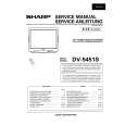 SHARP DV5451S Manual de Servicio