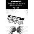 SHARP PC1500 Manual de Usuario
