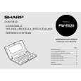 SHARP PWE520 Manual de Usuario