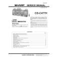 SHARP CDC477H Manual de Servicio