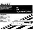 SHARP VC-A36SM Manual de Usuario