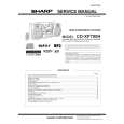 SHARP CDXP700H Manual de Servicio