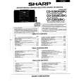 SHARP CDS360EBK Manual de Servicio